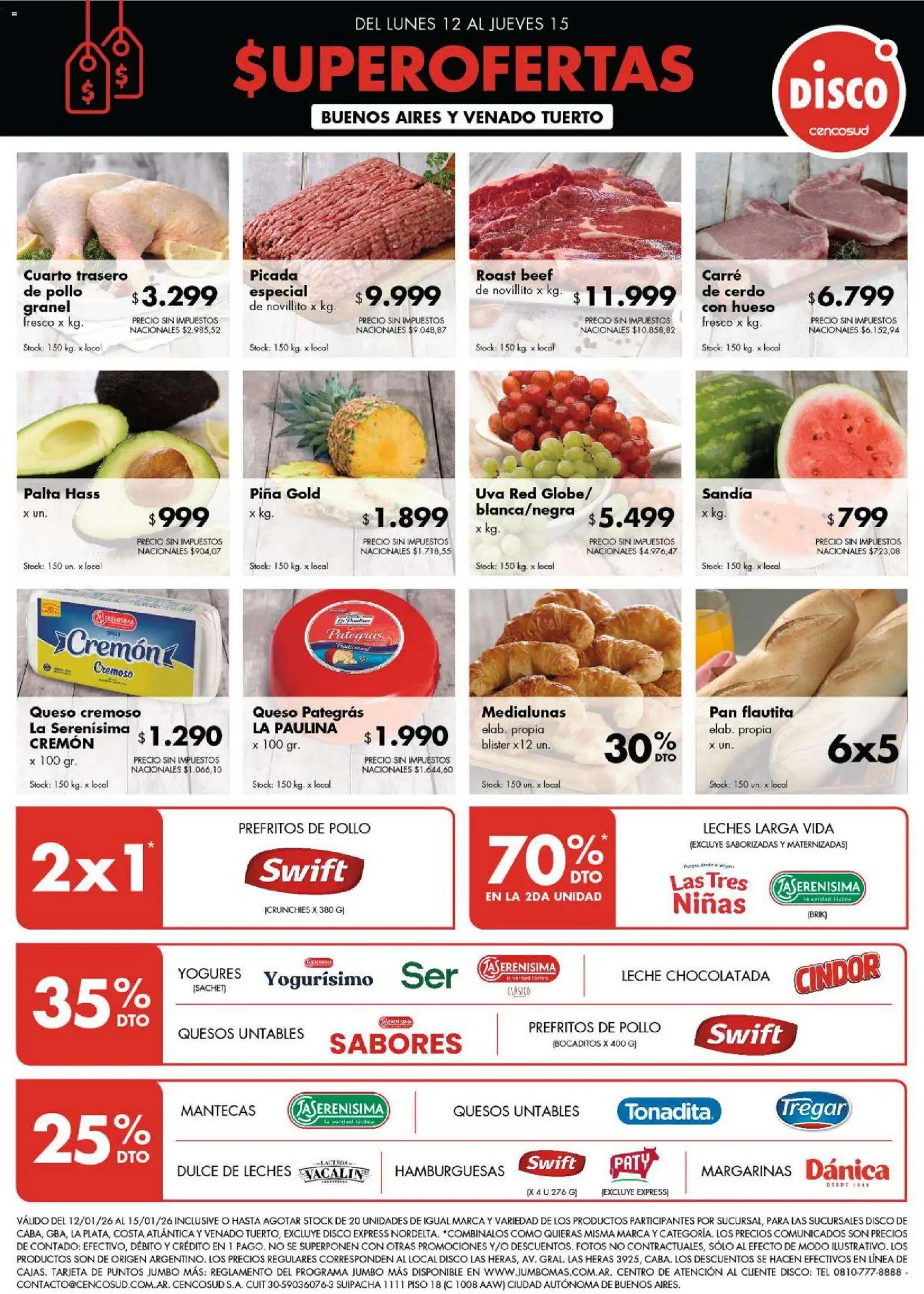 Vista previa del folleto de la tienda Disco válido desde el 11/01/2026 