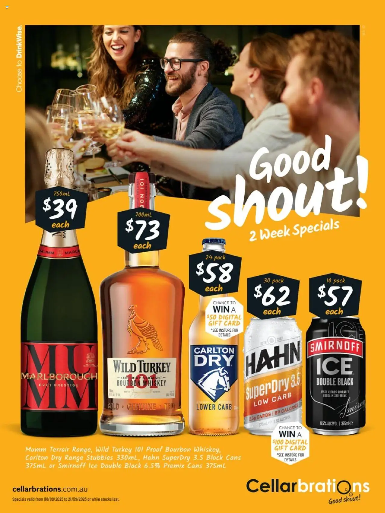 Cellarbrations catalogue valid from 08/09/2025 - page 1
