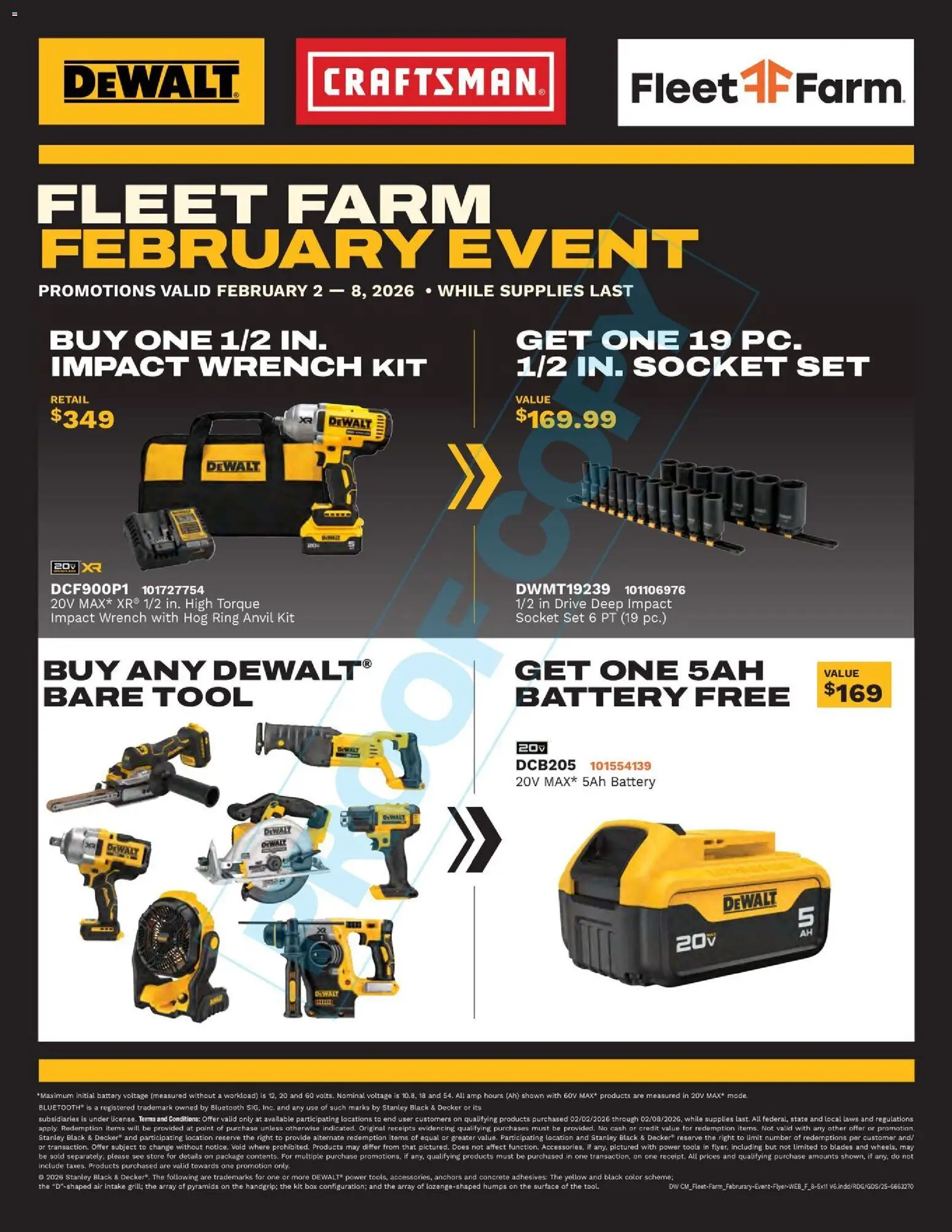 Ad Preview of Mills Fleet Farm In Store Only – Deal Day from 02/02/2026