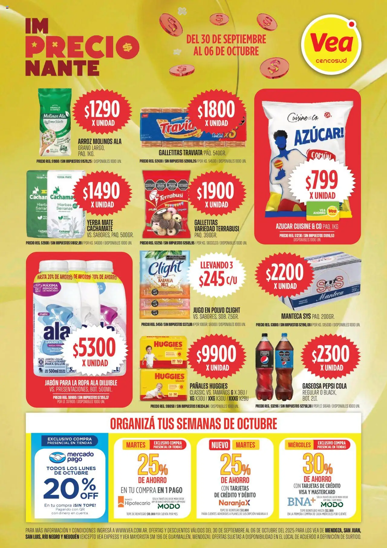 Vea Ofertas Cuyo del 30/09/2025 >> Catálogo