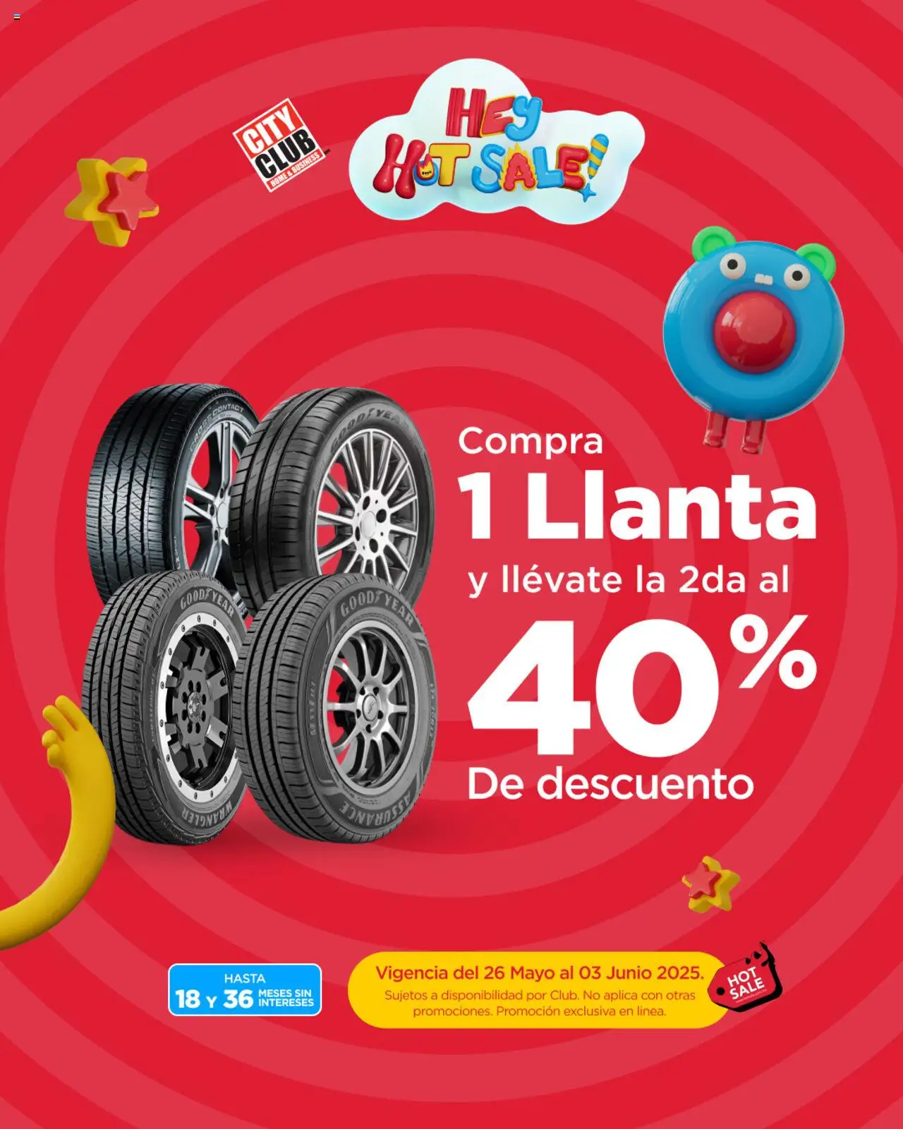 Hot Sale City Club y sus promociones válidas desde el 26/05/2025 - Número de página 1