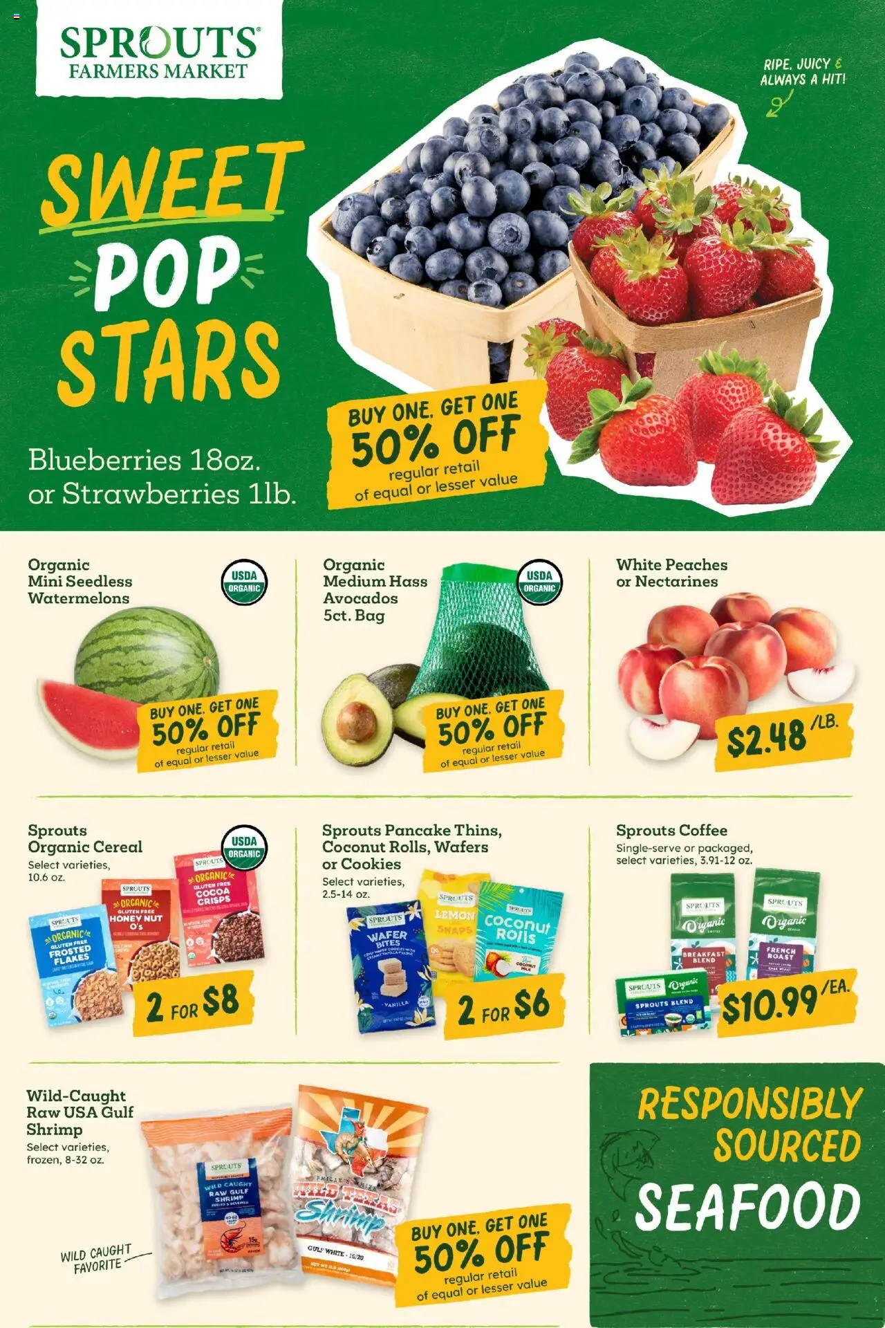 Sprouts Weekly Ad from 08/06/2025 - Flyer - Page number 1