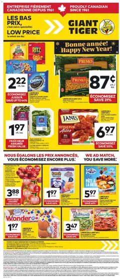 Preview of leaflet Circulaire from shop Giant Tiger is valid from Dec 31, 2025