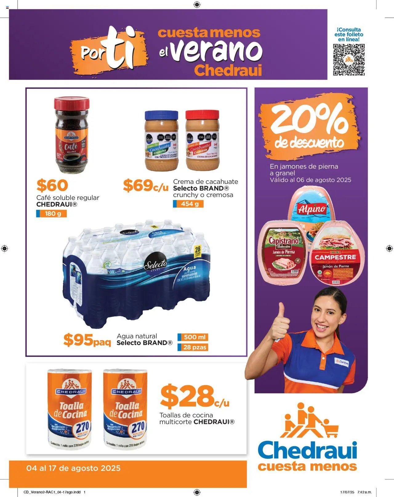 Promociones Chedraui y sus promociones válidas desde el 04/08/2025 - Número de página 1