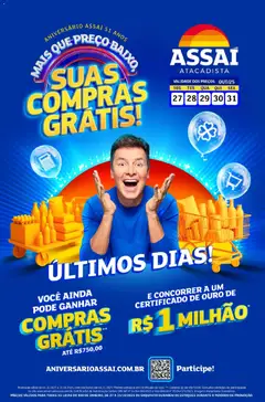 Pré-Visualização do folheto "Encarte - RJ" da loja Assaí Atacadista válido a partir de 27/10/2025