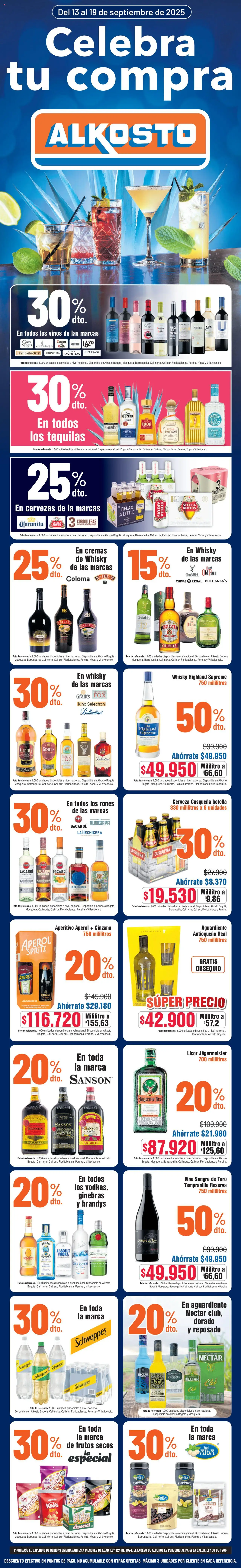 Alkosto Catálogo: 13/09/2025 - 19/09/2025 > Últimas Ofertas pagina numero 1
