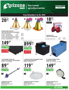 Preview of leaflet Flyer - Agrizone from shop BMR is valid from Nov 06, 2025