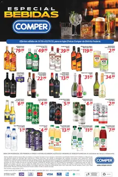 Pré-Visualização do folheto "Ofertas Especial Bebidas" da loja Comper válido a partir de 31/10/2025
