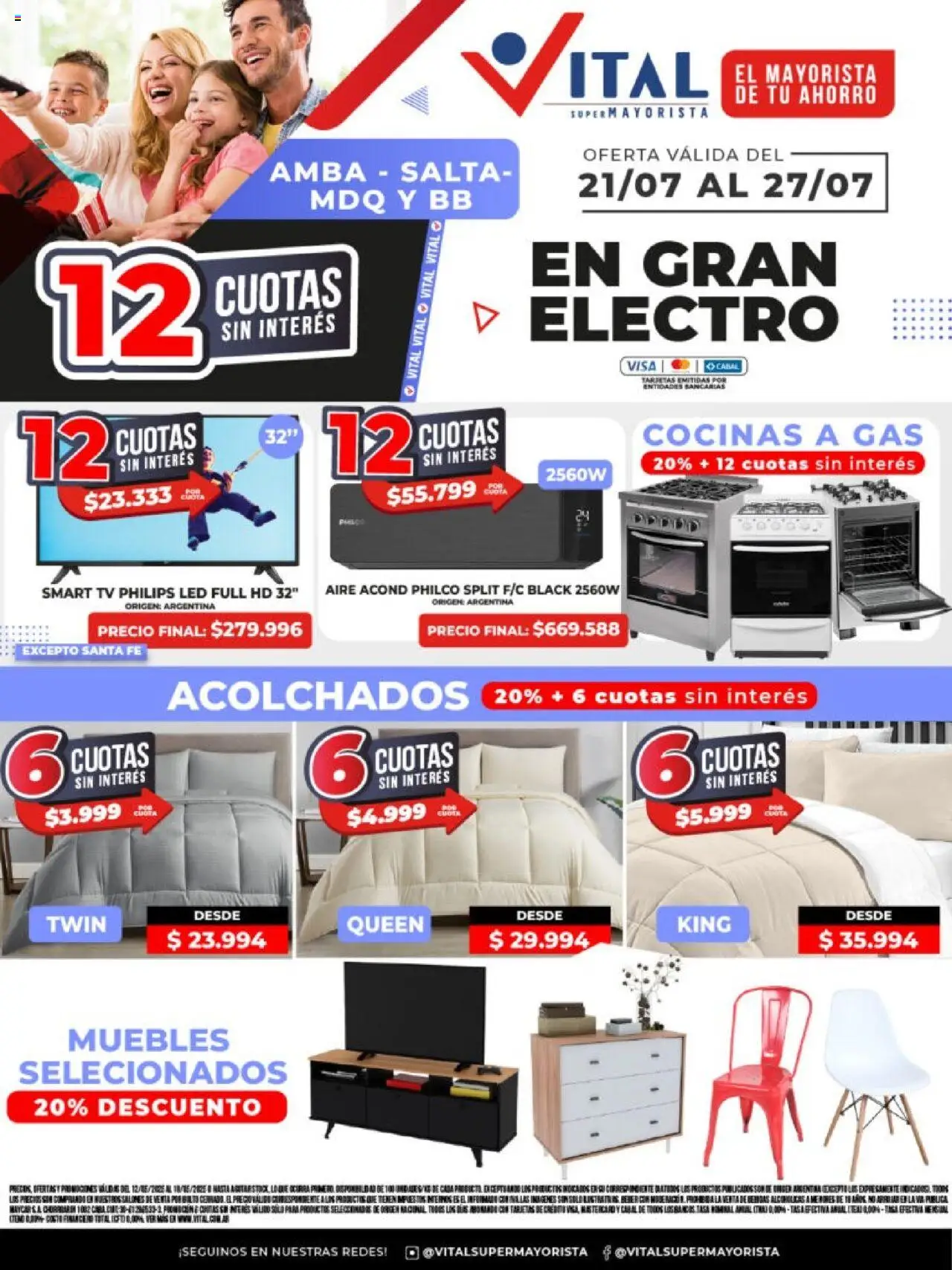 Vital Ofertas nonfood del 21/07/2025 >> Catálogo