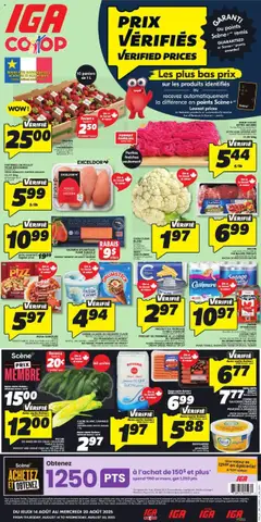 Un aperçu du dépliant New Brunswick du magasin IGA est valide à partir 14 août 2025