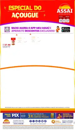 Pré-Visualização do folheto "Assaí Atacadista ofertas - AM" da loja Assaí Atacadista válido a partir de 11/04/2026