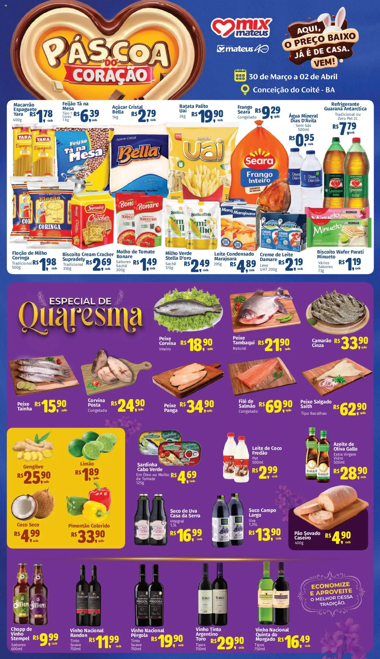 Pré-Visualização do folheto "Mateus - Ofertas da semana" da loja Mateus válido a partir de 30/03/2026