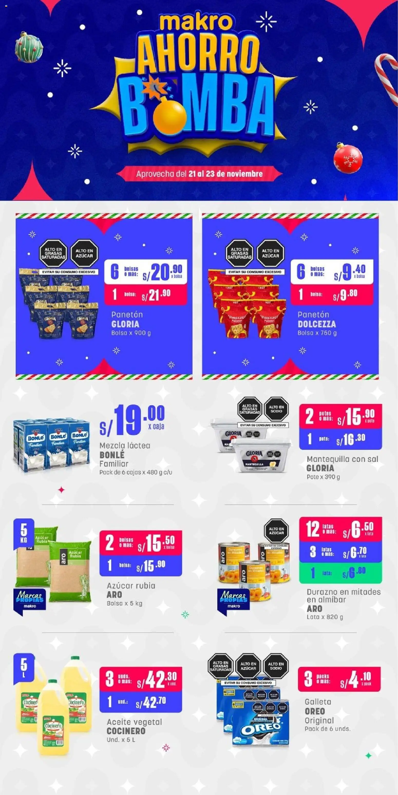 Vista previa de Volante FDS #3 Noviembre de la tienda Makro válido desde 21/11/2025