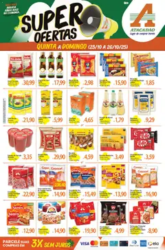 Pré-Visualização do folheto "Ofertas - MS" da loja Atacadão válido a partir de 23/10/2025