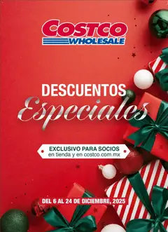 Vista previa las ofertas de la tienda Costco - Catálogo Descuentos Especiales desde el 06/12/2025 