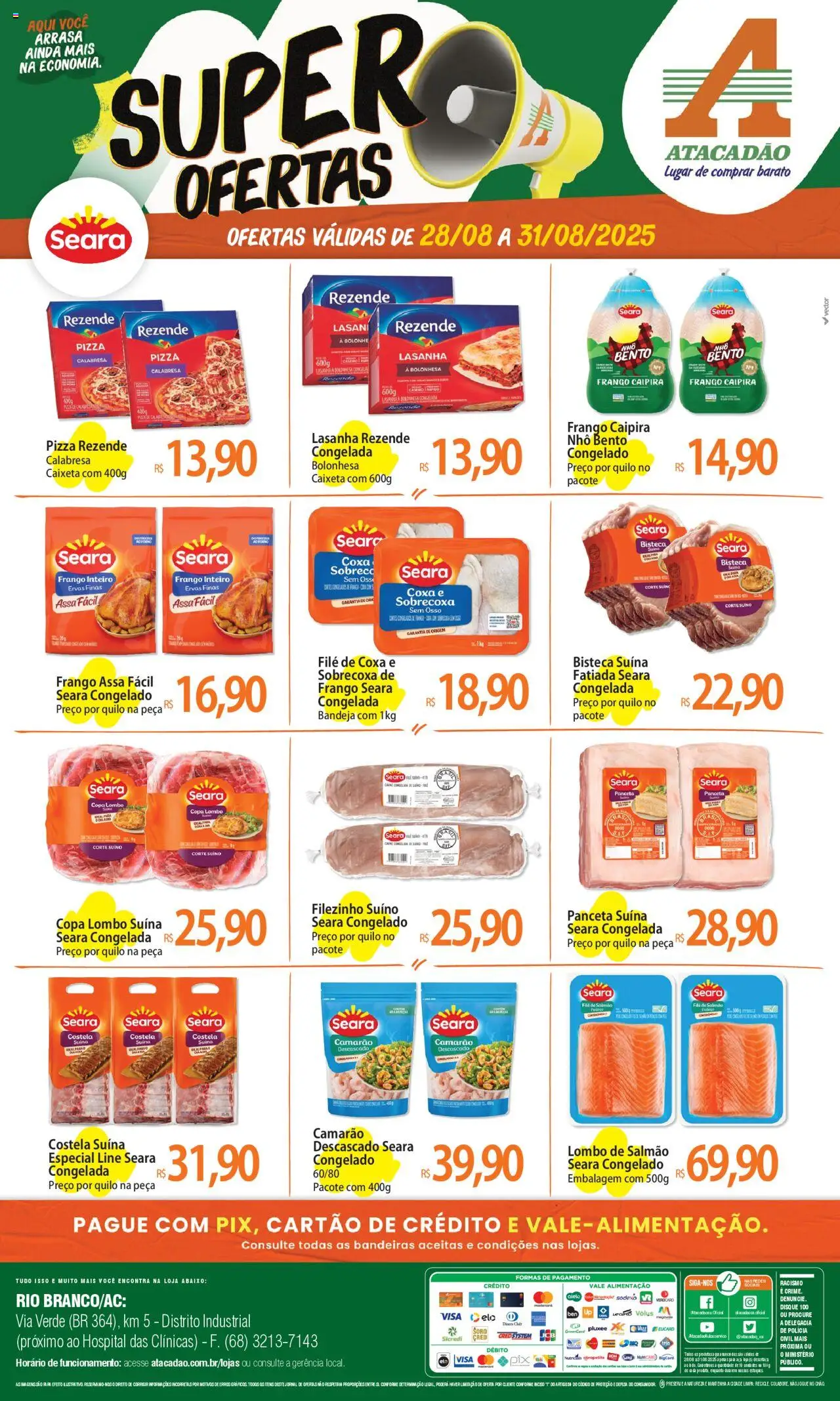 Atacadão folheto "Ofertas - AC" válido a partir de 28/08/2025 - número de página 1