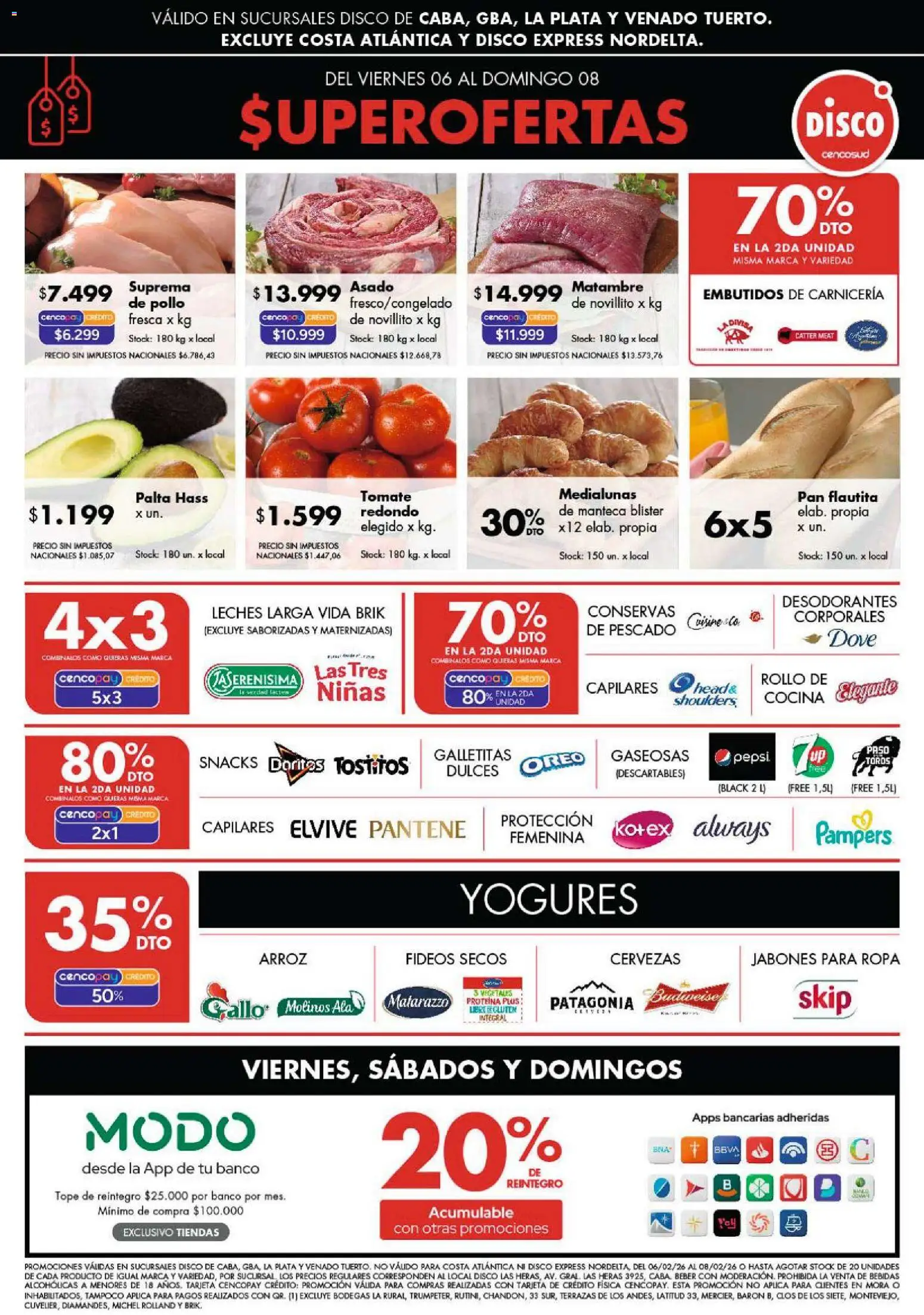 Vista previa del folleto de la tienda Disco válido desde el 06/02/2026 