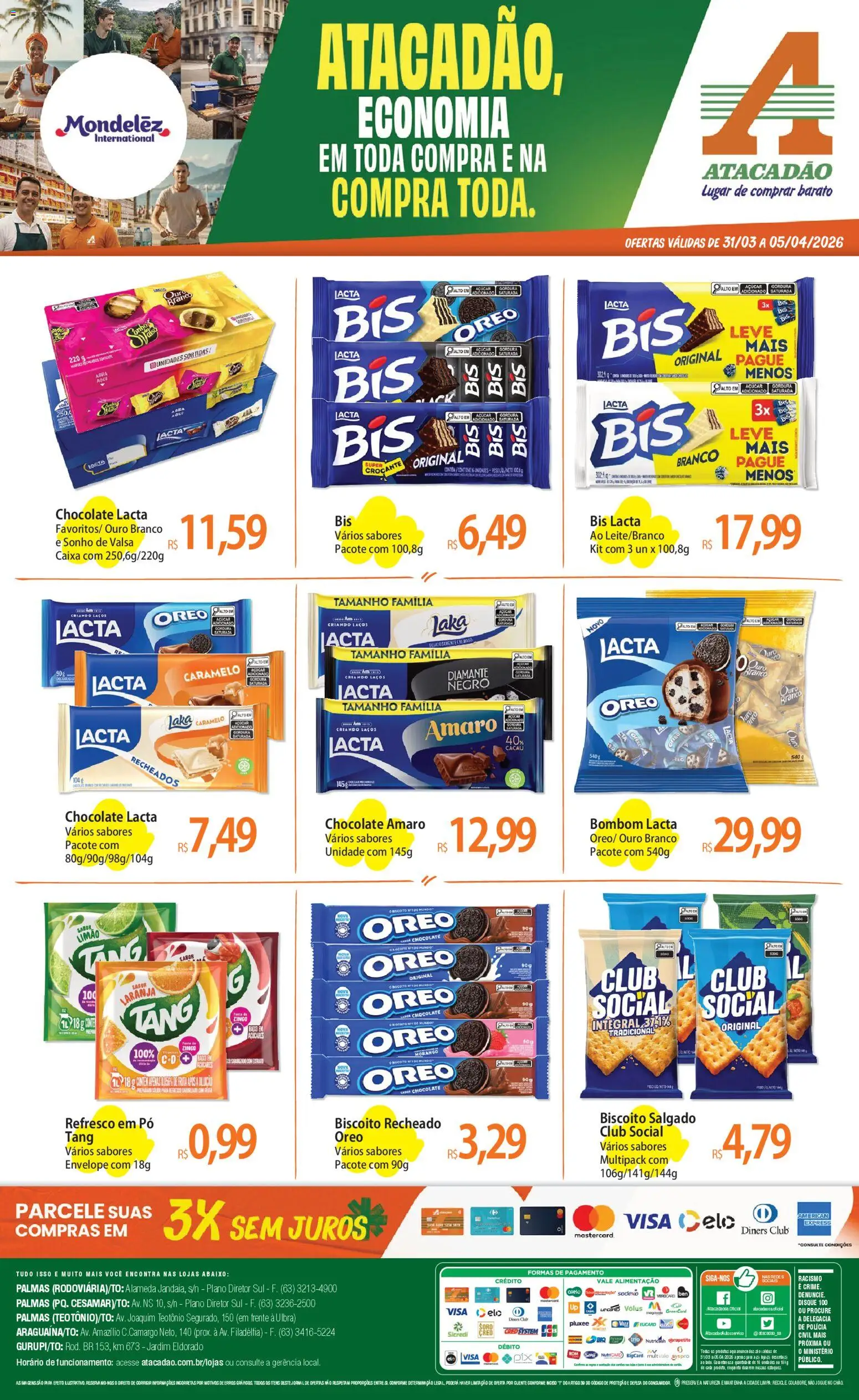 Pré-Visualização do folheto "Atacadão ofertas - TO" da loja Atacadão válido a partir de 31/03/2026