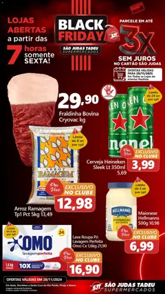 Pré-Visualização do folheto "Black Friday" da loja São Judas Tadeu válido a partir de 28/11/2025