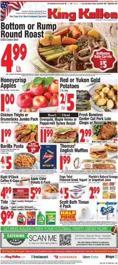 Ad Preview of King Kullen Weekly Ad from 09/18/2025