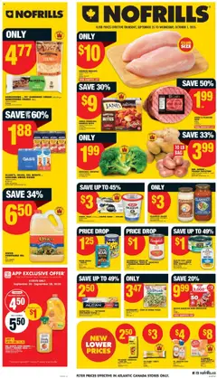 Preview of leaflet Weekly Flyer - NS from shop No Frills is valid from Sep 25, 2025
