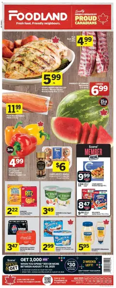 Preview of leaflet Weekly Flyer - NS from shop Foodland is valid from Aug 07, 2025