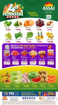 Pré-Visualização do folheto "Encarte - AM" da loja Assaí Atacadista válido a partir de 05/11/2025