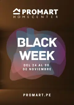 Vista previa de Black Friday de la tienda Promart válido desde 24/11/2025