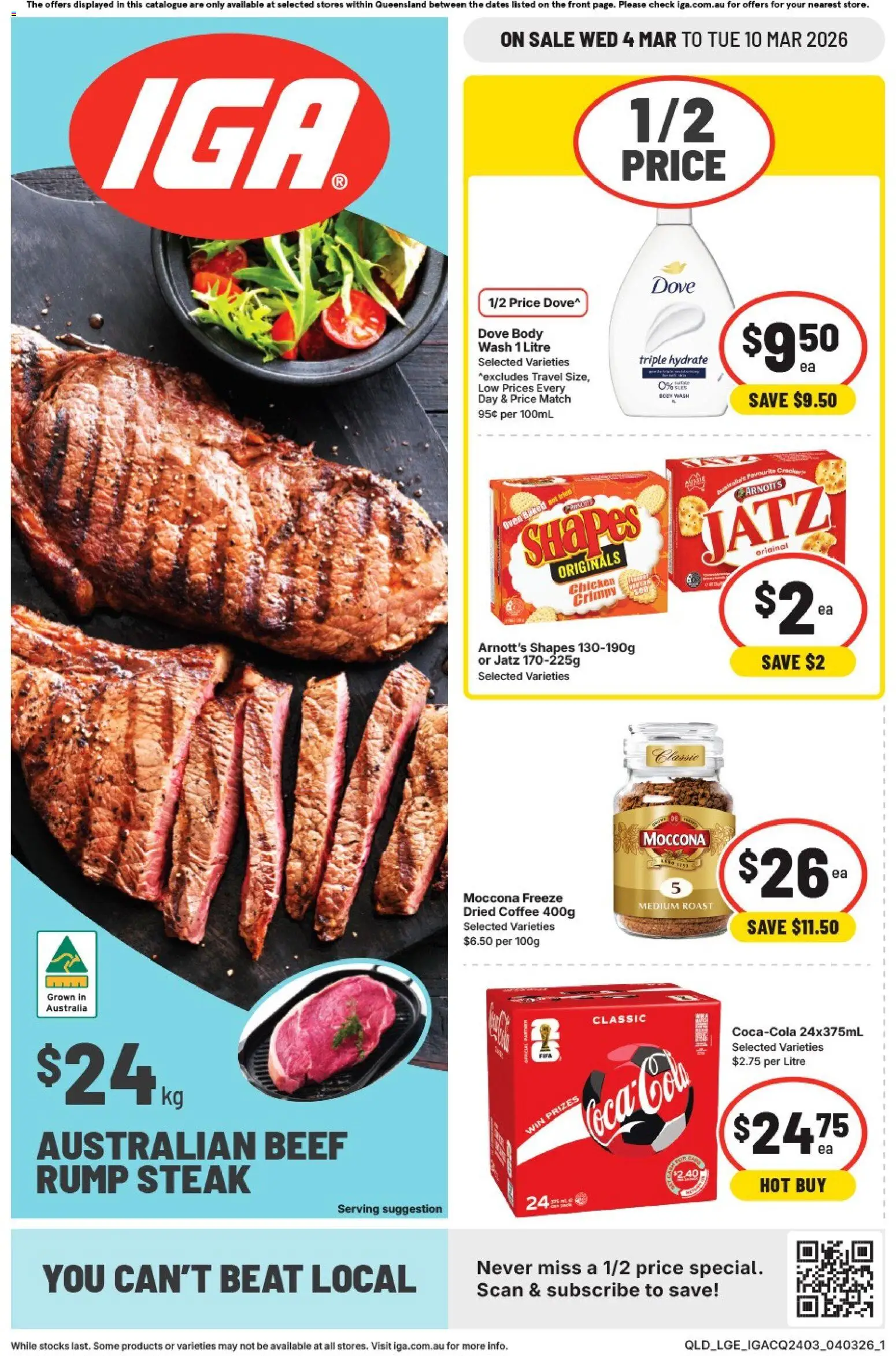 Preview of catalogue IGA catalogue QLD from shop IGA valid 04/03/2026
