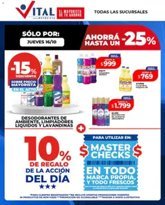 Vista previa del folleto de la tienda Vital válido desde el 16/10/2025 