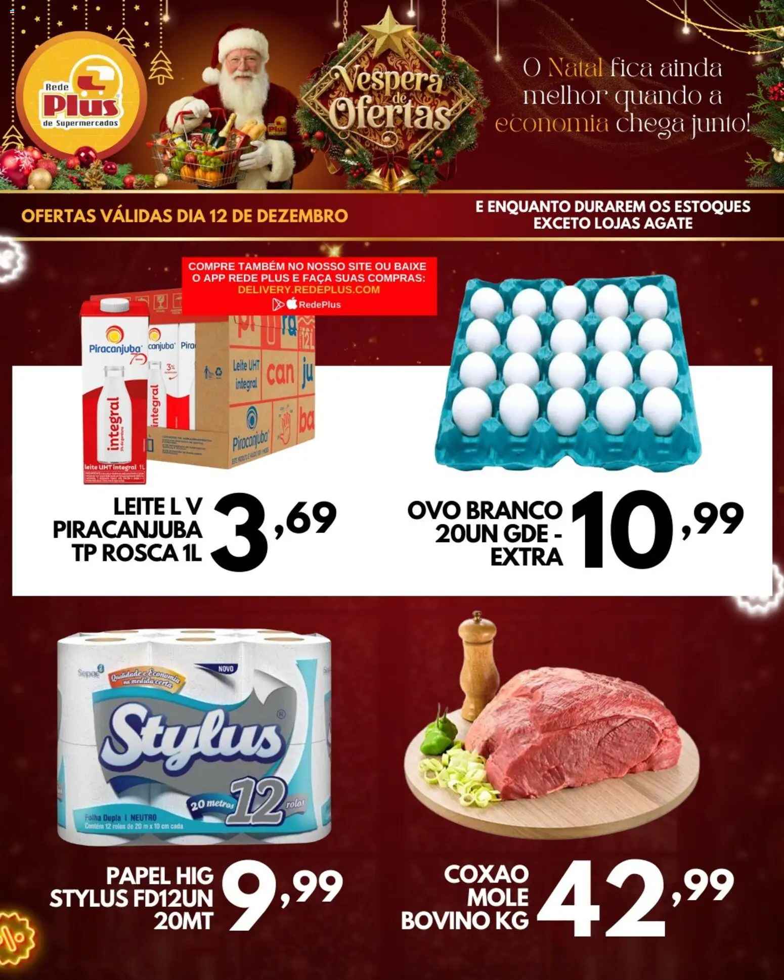 Pré-Visualização do folheto "Ofertas da semana" da loja Rede Plus Supermercados válido a partir de 12/12/2025
