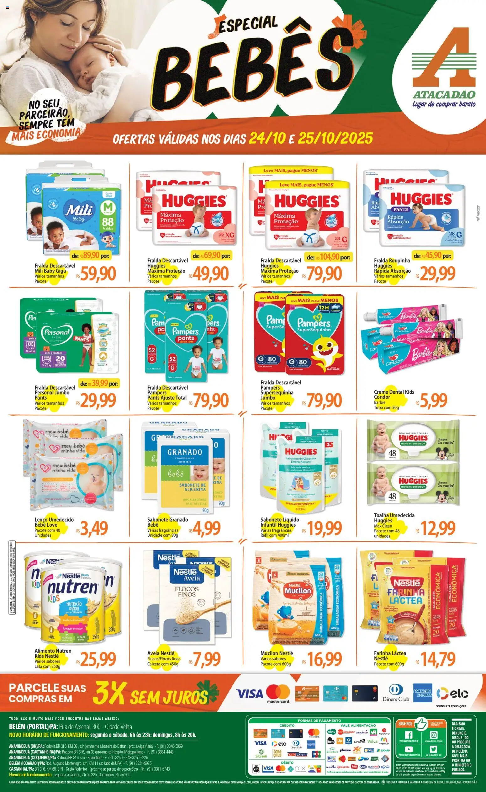 Atacadão folheto "Ofertas - PA" válido a partir de 24/10/2025 - número de página 1