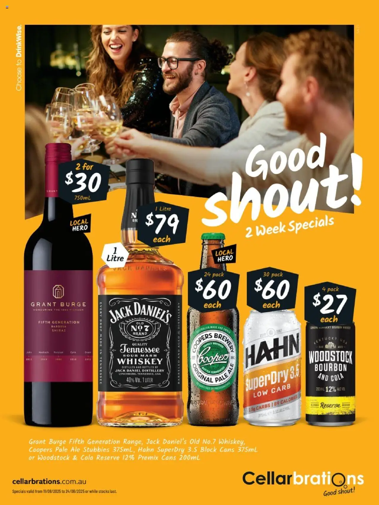 Cellarbrations catalogue valid from 11/08/2025 - page 1