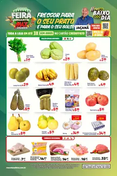 Pré-Visualização do folheto "Max Atacadista ofertas Feira" da loja Max Atacadista válido a partir de 17/03/2026