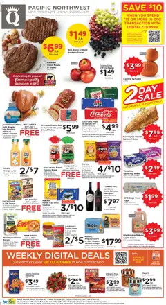Ad Preview of QFC Weekly Ad from 10/22/2025