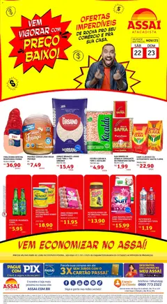 Pré-Visualização do folheto "Encarte - DF" da loja Assaí Atacadista válido a partir de 22/11/2025