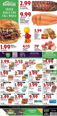 Ad Preview of Festival Foods Weekly Ad from 10/22/2025