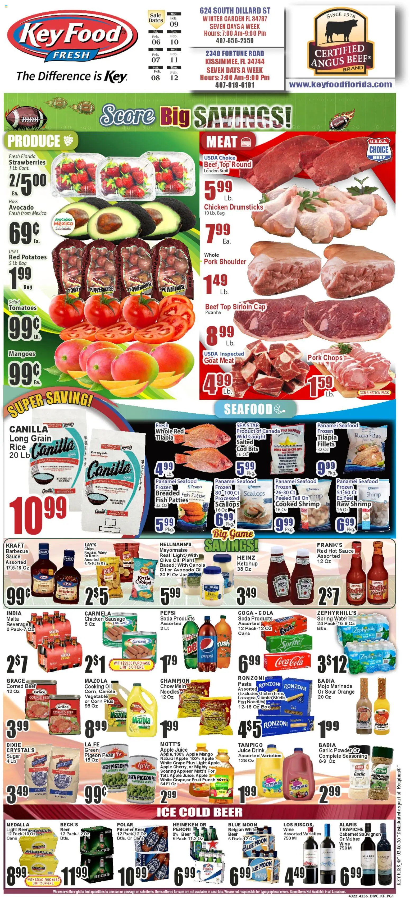 Ad Preview of Key Food Weekly Ad from 02/06/2026