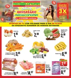 Pré-Visualização do folheto "Encarte" da loja RedEconomia válido a partir de 08/10/2025