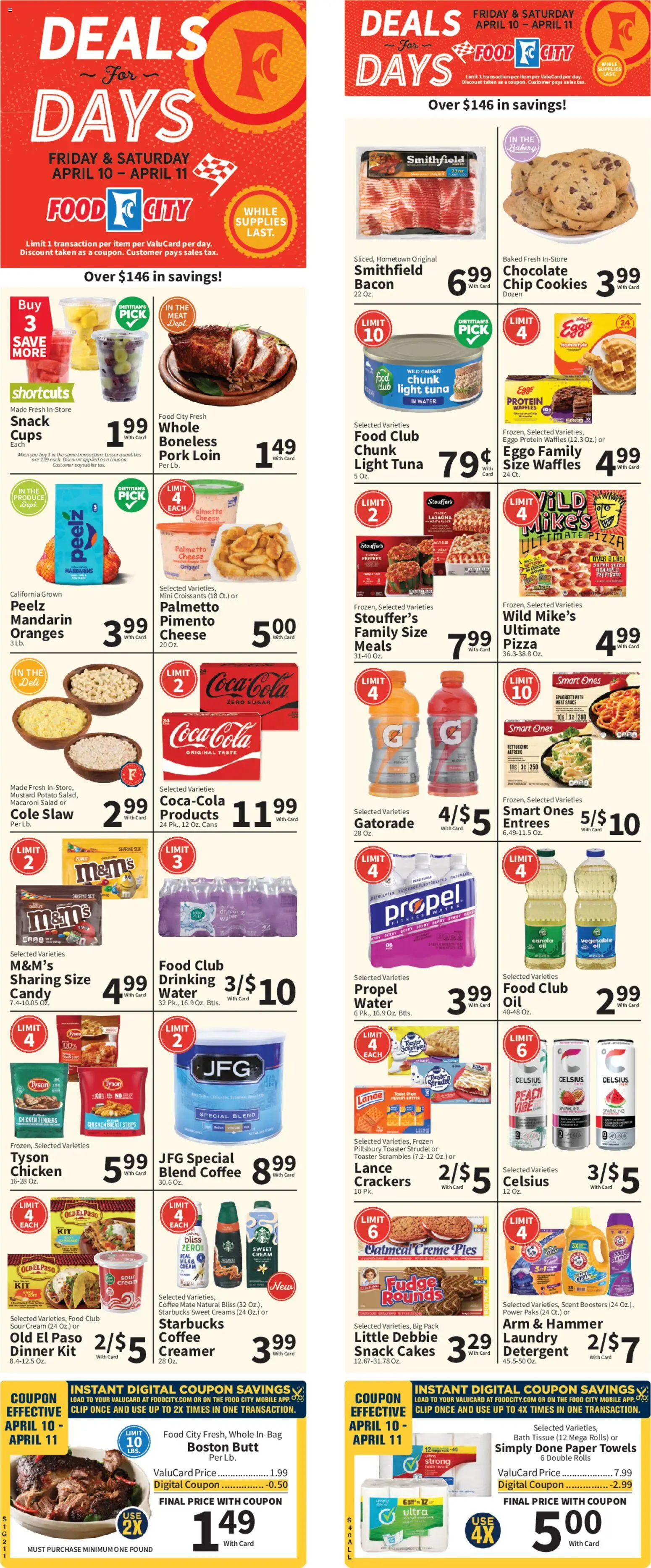 Ad Preview of Food City Food City Weekly Ad from 04/08/2026