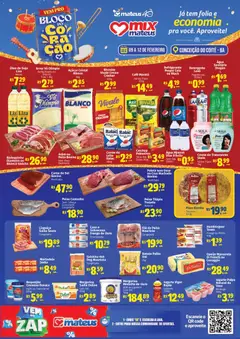 Pré-Visualização do folheto "Ofertas Vem Pro Bloco do Coração" da loja Mateus válido a partir de 09/02/2026