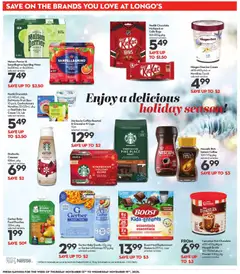 Preview of leaflet Weekly flyer / circulaire from shop Longo's is valid from Nov 13, 2025 | Page: 18
