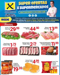 Pré-Visualização do folheto "X Supermercados - Ofertas da semana" da loja X Supermercados válido a partir de 17/04/2026