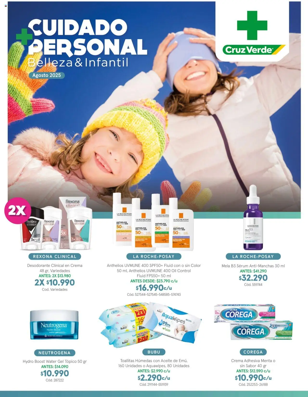 Cruz Verde Belleza y Cuidado Personal > válido desde 31.07.2025 > número de página 1