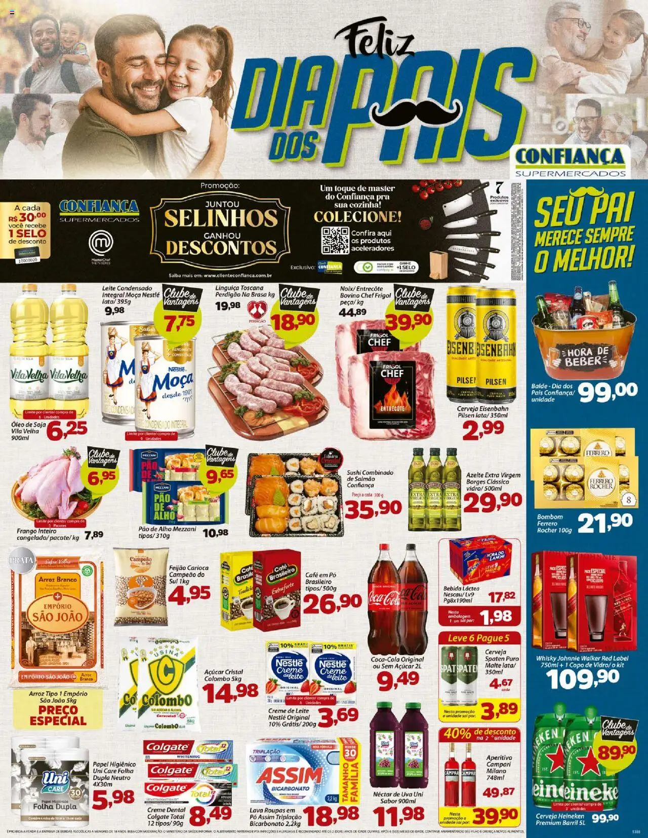 Confiança folheto "Ofertas da semana" válido a partir de 08/08/2025 - número de página 1