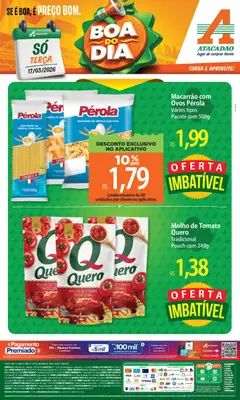 Pré-Visualização do folheto "Atacadão ofertas - PR" da loja Atacadão válido a partir de 17/03/2026