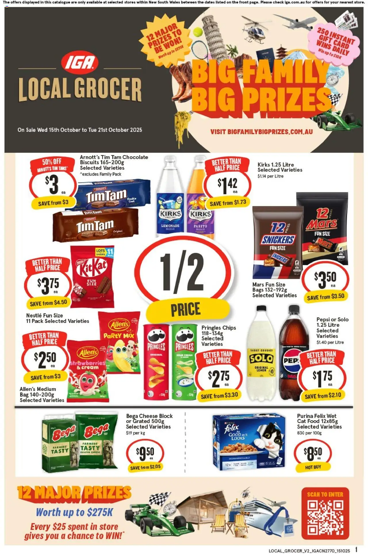 IGA catalogue valid from 15/10/2025 - page 1