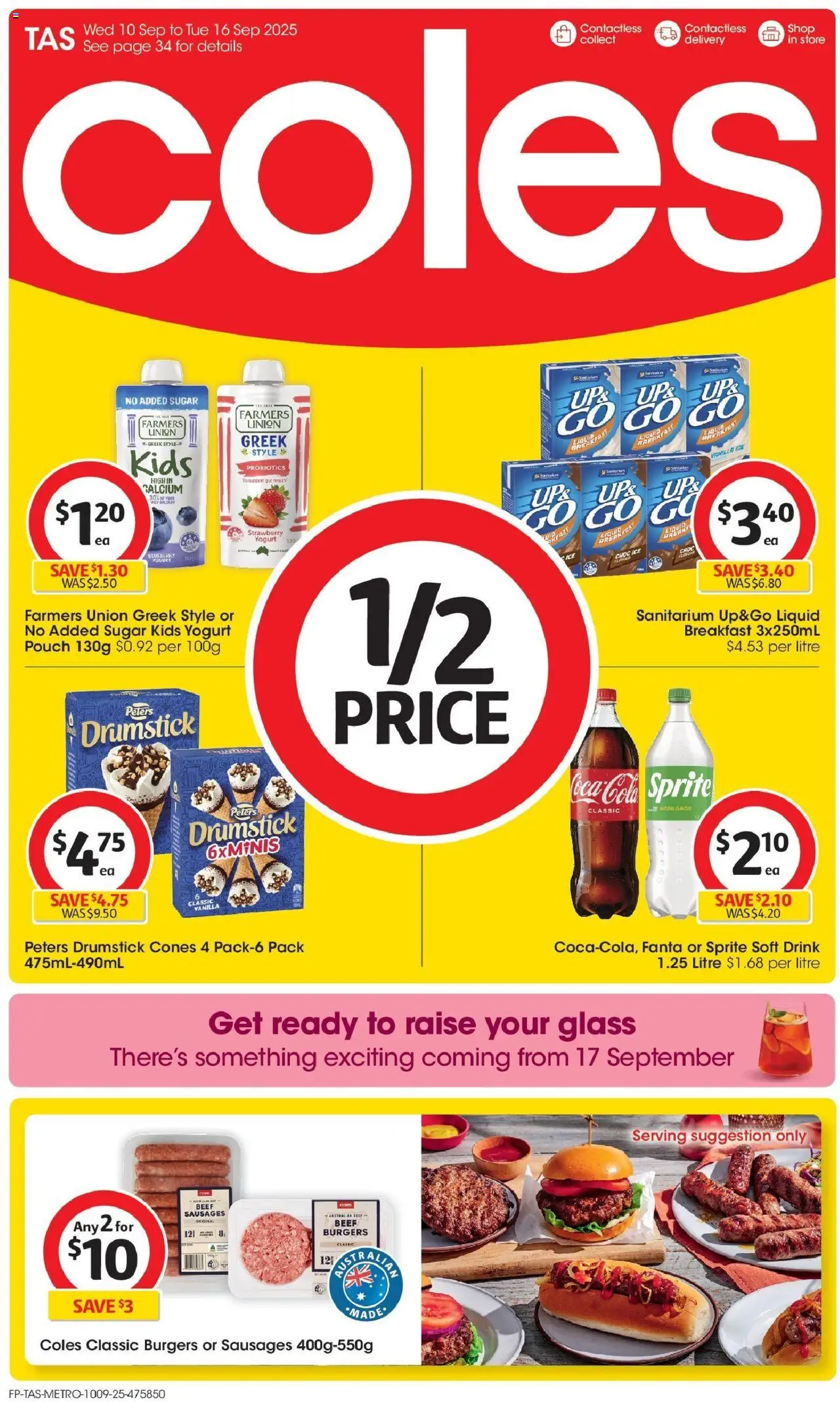 Coles catalogue valid from 10/09/2025 - page 1