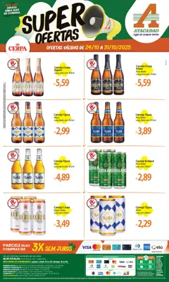 Pré-Visualização do folheto "Ofertas - PA" da loja Atacadão válido a partir de 24/10/2025