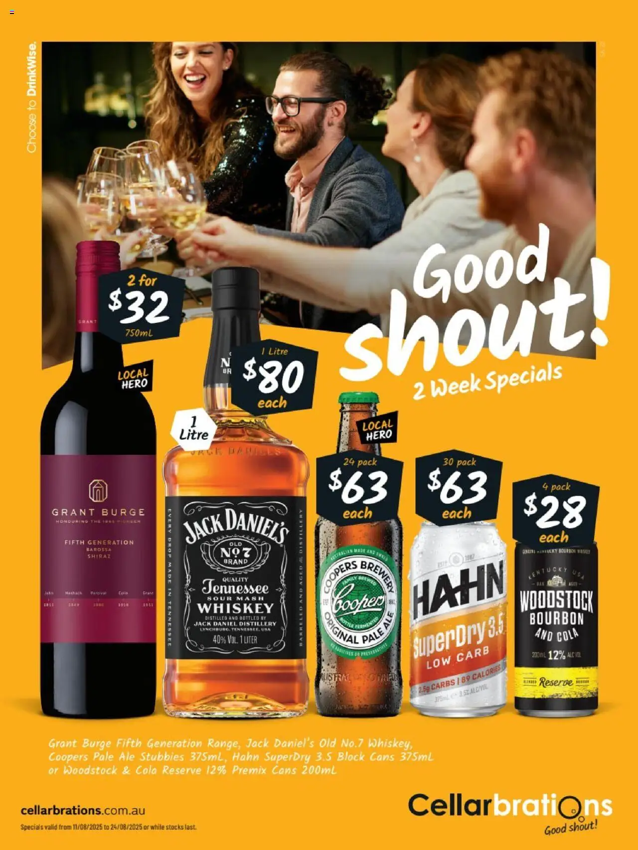 Cellarbrations catalogue valid from 11/08/2025 - page 1